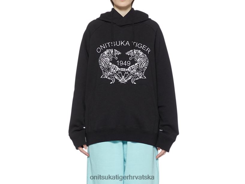 crno_8xptrv392_onitsuka_tiger_odjeca_majica_s_kapuljacom_uniseks.jpg crno 8XPTRV392 Onitsuka Tiger odjeća majica s kapuljačom uniseks - Slika 1