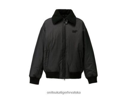 crno 8XPTRV420 Onitsuka Tiger odjeća bluza muškarci