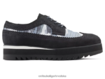 crno 8XPTRV538 Onitsuka Tiger cipele brogue žene