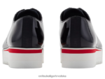 crno 8XPTRV546 Onitsuka Tiger cipele derbi žene - Slika 3