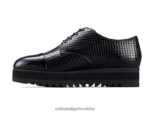 crno 8XPTRV547 Onitsuka Tiger cipele derbi žene - Slika 3