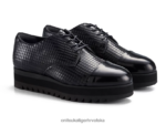 crno 8XPTRV547 Onitsuka Tiger cipele derbi žene - Slika 7