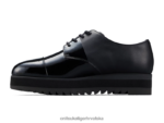 crno 8XPTRV550 Onitsuka Tiger cipele derbi žene - Slika 4