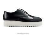 crno 8XPTRV553 Onitsuka Tiger cipele derbi žene