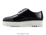 crno 8XPTRV553 Onitsuka Tiger cipele derbi žene - Slika 4