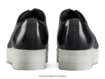 crno 8XPTRV553 Onitsuka Tiger cipele derbi žene - Slika 5