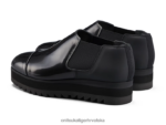 crno 8XPTRV563 Onitsuka Tiger cipele bočna čizma gore žene - Slika 3