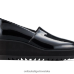 crno 8XPTRV575 Onitsuka Tiger cipele klin-s žene