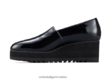 crno 8XPTRV575 Onitsuka Tiger cipele klin-s žene - Slika 4