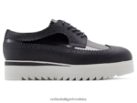 crno 8XPTRV578 Onitsuka Tiger cipele brogue žene