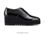 crno 8XPTRV579 Onitsuka Tiger cipele klin-o žene