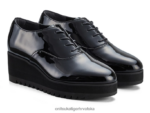 crno 8XPTRV579 Onitsuka Tiger cipele klin-o žene - Slika 7