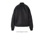 crno 8XPTRV595 Onitsuka Tiger odjeća ws bomber jakna žene - Slika 9