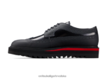 crno/klasično crveno 8XPTRV371 Onitsuka Tiger cipele brogue muškarci - Slika 4