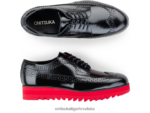 crno/klasično crveno 8XPTRV539 Onitsuka Tiger cipele brogue žene - Slika 9