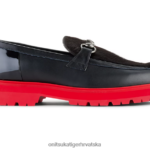crno/klasično crveno 8XPTRV540 Onitsuka Tiger cipele malo bezveznjak žene