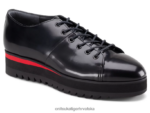 crno/klasično crveno 8XPTRV555 Onitsuka Tiger cipele vezanje lo žene - Slika 4