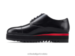 crno/klasično crveno 8XPTRV556 Onitsuka Tiger cipele derbi žene - Slika 4