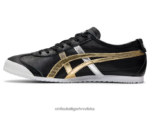 crno zlato 8XPTRV357 Onitsuka Tiger cipele Meksiko 66 uniseks - Slika 4