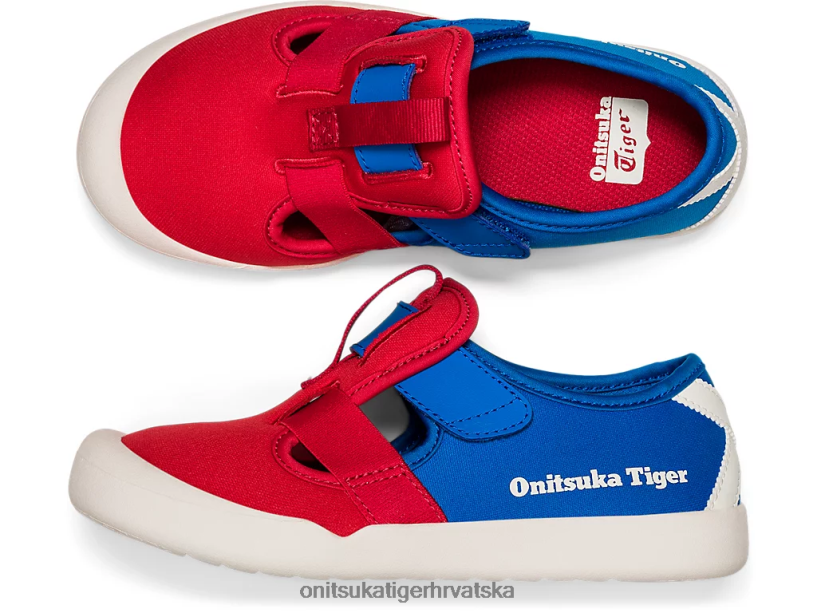 klasična crvena/directoire plava 8XPTRV642 Onitsuka Tiger cipele meksiko 66 sandala djeca - Slika 8