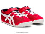 klasična crveno/bijela 8XPTRV645 Onitsuka Tiger cipele Meksiko 66 djeca - Slika 2