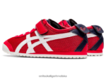klasična crveno/bijela 8XPTRV645 Onitsuka Tiger cipele Meksiko 66 djeca - Slika 3