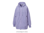 lavanda 8XPTRV602 Onitsuka Tiger odjeća bluza žene - Slika 3