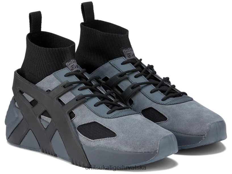 metropola/crna 8XPTRV253 Onitsuka Tiger cipele velika čarapa za tenisice s logom 2.0 uniseks - Slika 2