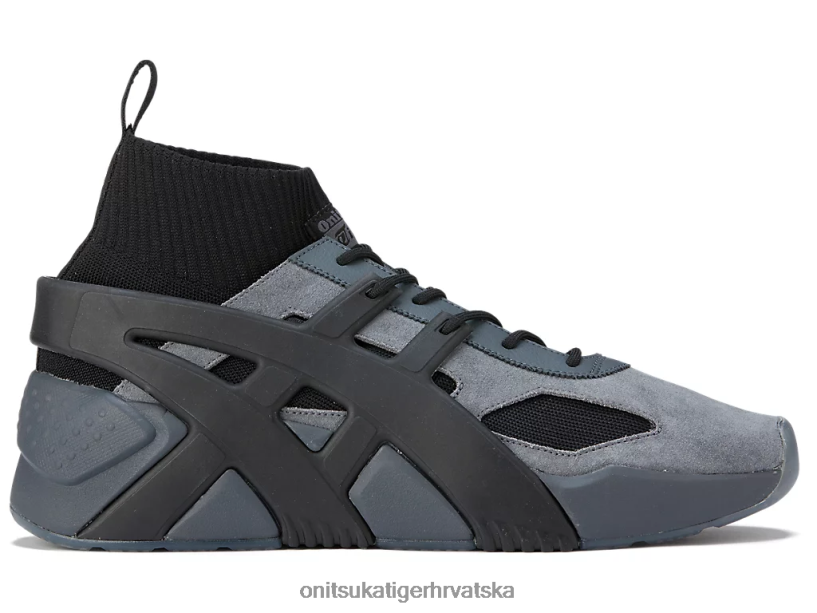 metropola/crna 8XPTRV253 Onitsuka Tiger cipele velika čarapa za tenisice s logom 2.0 uniseks - Slika 1