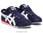 peacoat/bijela 8XPTRV635 Onitsuka Tiger cipele meksiko 66 natikače djeca - Slika 2
