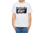 prava bijela/performans crna 8XPTRV669 Onitsuka Tiger odjeća majica s logotipom djeca - Slika 3
