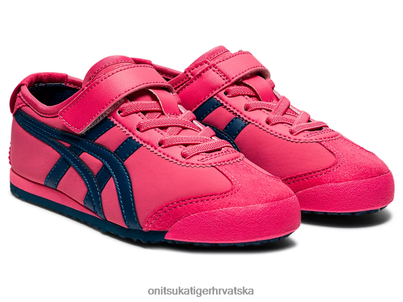 roza cameo/mako plava 8XPTRV647 Onitsuka Tiger cipele Meksiko 66 djeca - Slika 2