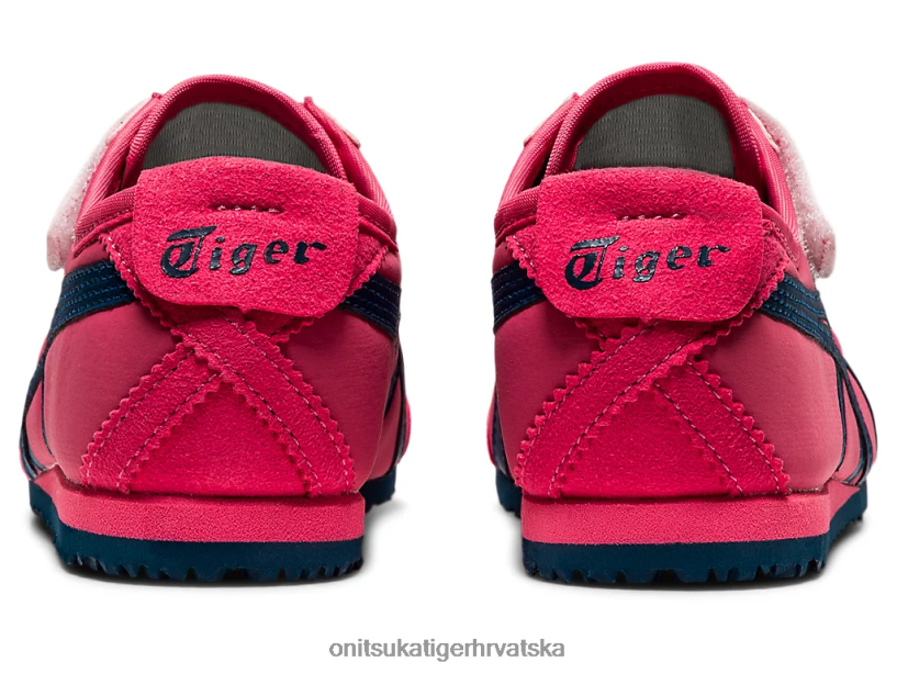 roza cameo/mako plava 8XPTRV647 Onitsuka Tiger cipele Meksiko 66 djeca - Slika 5