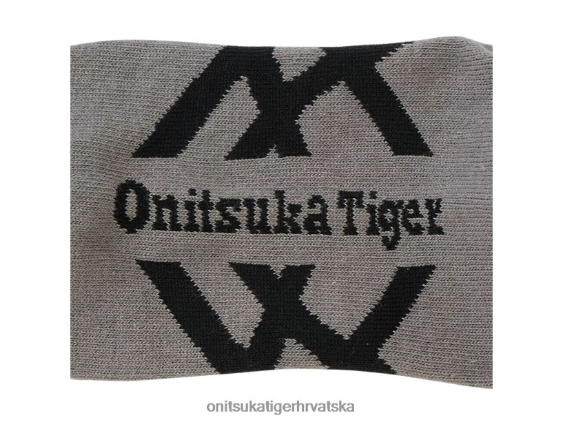 sivo/crno 8XPTRV495 Onitsuka Tiger pribor čarape do gležnja uniseks - Slika 3