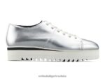 srebro 8XPTRV559 Onitsuka Tiger cipele vezanje lo žene