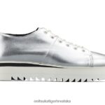srebro 8XPTRV559 Onitsuka Tiger cipele vezanje lo žene