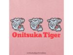 svijetloružičasta 8XPTRV391 Onitsuka Tiger odjeća grafička majica uniseks - Slika 3