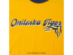 žuta boja 8XPTRV468 Onitsuka Tiger odjeća grafička majica uniseks - Slika 5